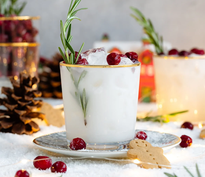 Viral White Christmas Margarita